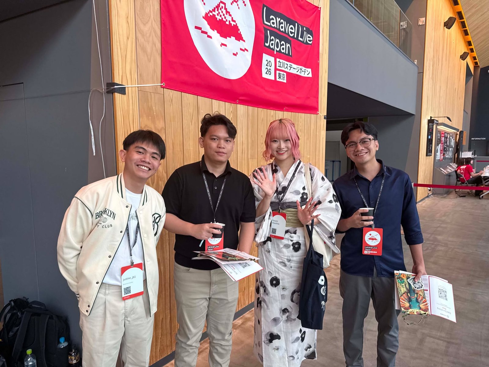Laravel Live Japan conference moment